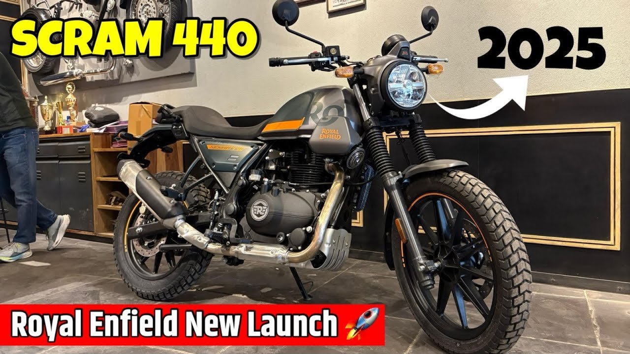 Royal Enfield Scram 440 launched